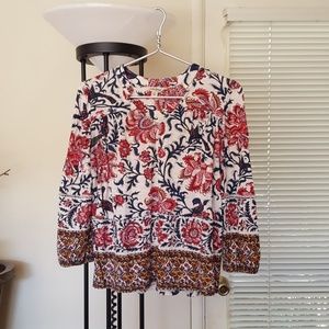 Lucky Brand floral peasant